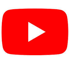 YouTube-logo: rode rechthoek met witte afspeelknop.