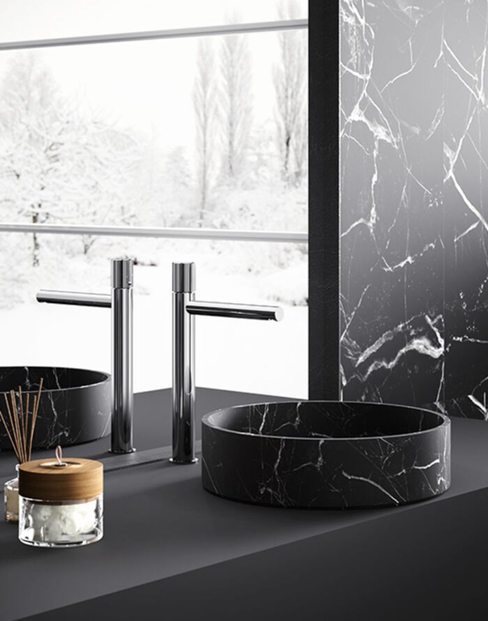 Paffoni bathroom sink taps