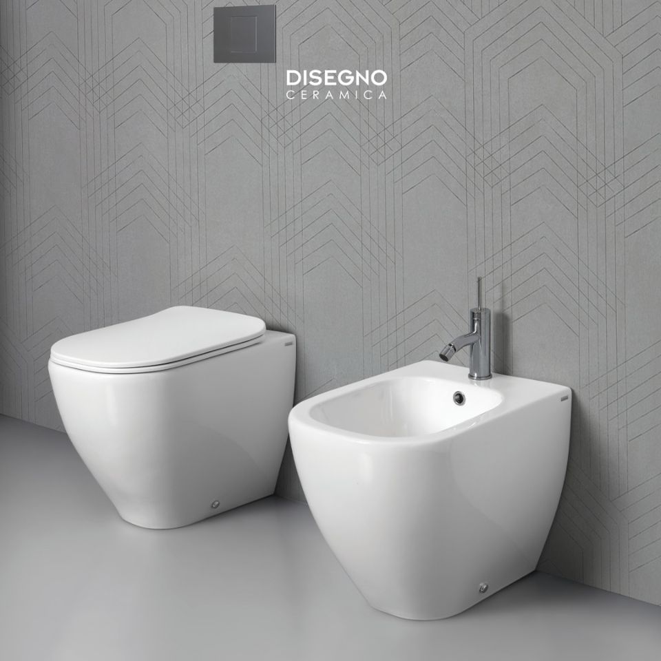 White sanitaryware Ceramic Design