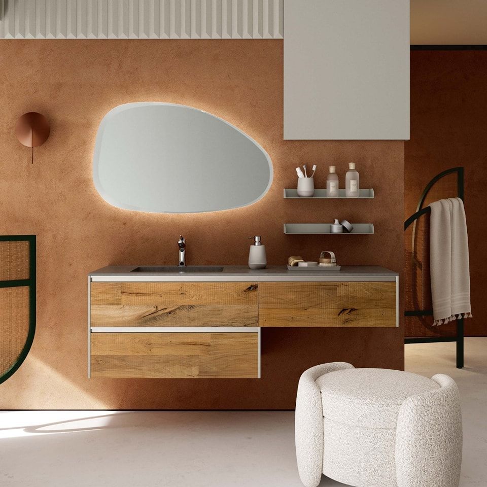 Bagno con specchio RAB