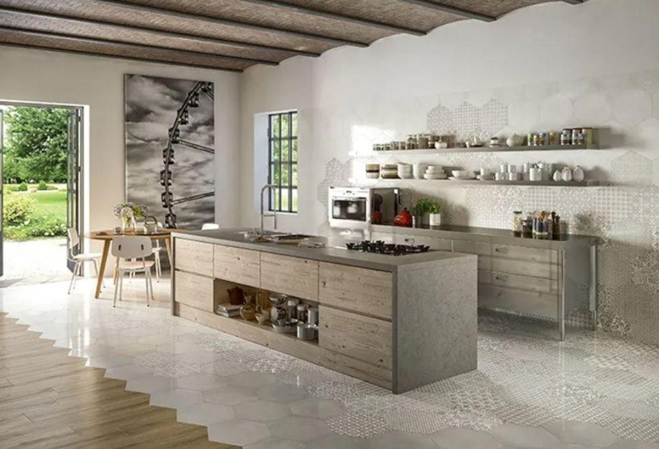 Piastrelle per cucine moderne Bayker