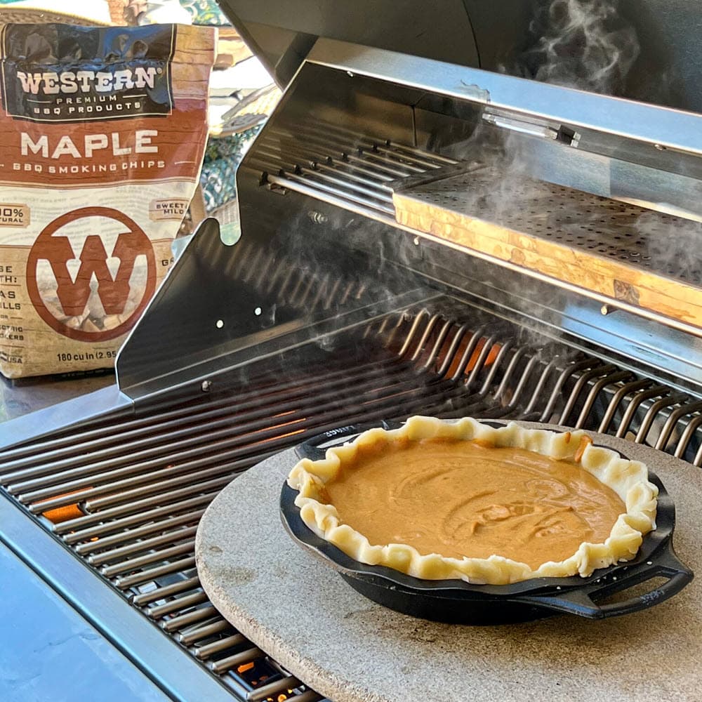 Maple Smoked Pumpkin Pie Recipe Western BBQ