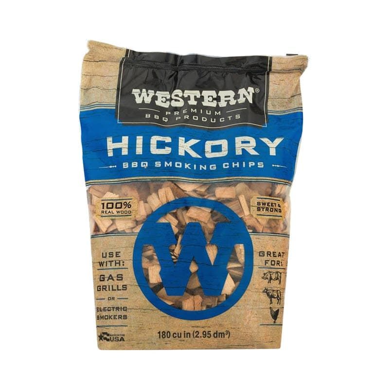 Western Premium BBQ Products Bag of Hickory BBQ Smoking Chips