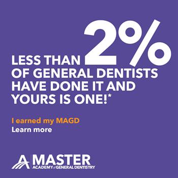 Less than 2% of general dentists have done it and yours is one !
