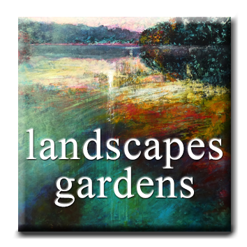 Kasia Kaldowski landscape & gardens Kasia Kaldowski painting of a lake landscape