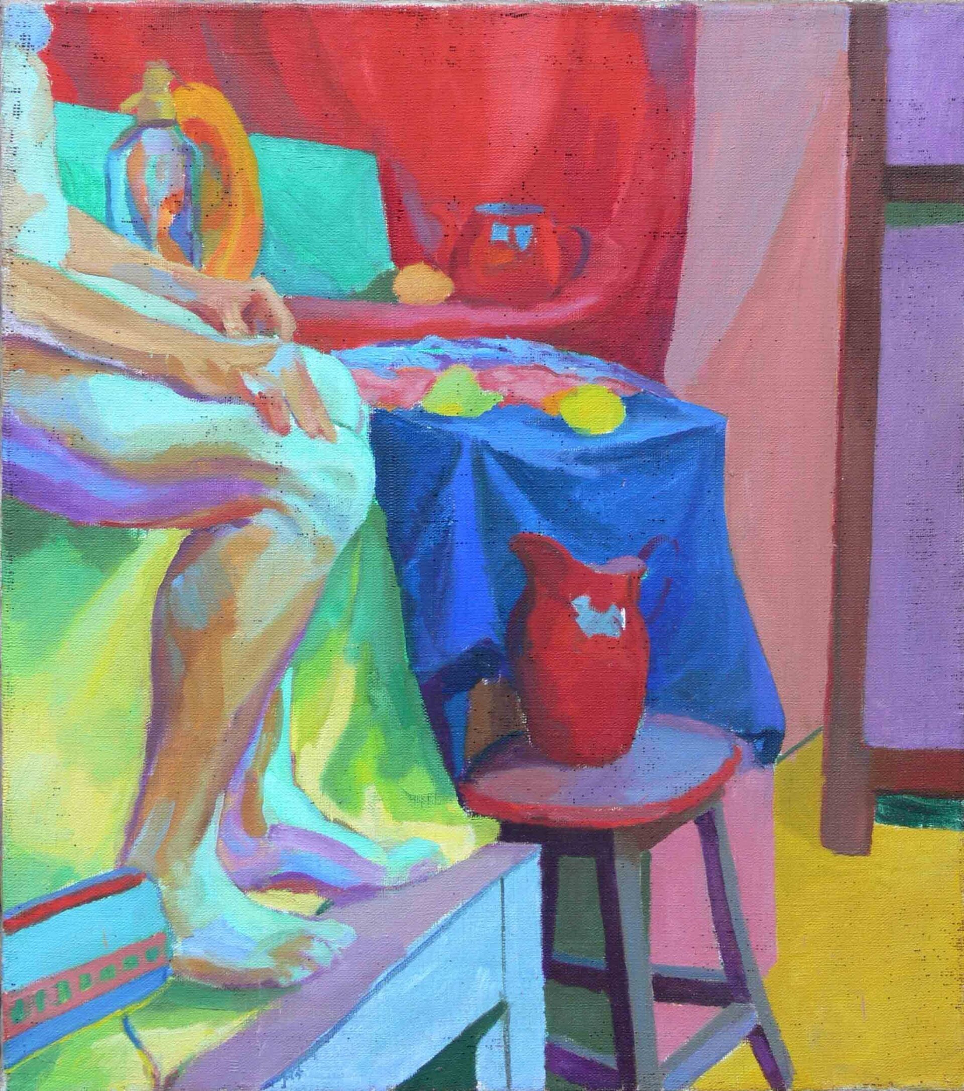 Miscellaneous archive composition of an artist studio by Mariusz Kaldowski