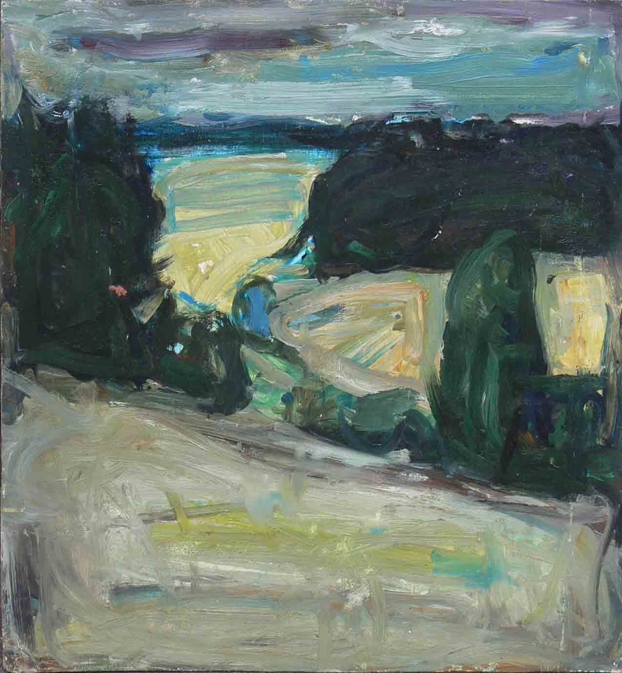 Abstract landscape archive piece by Mariusz Kaldowski