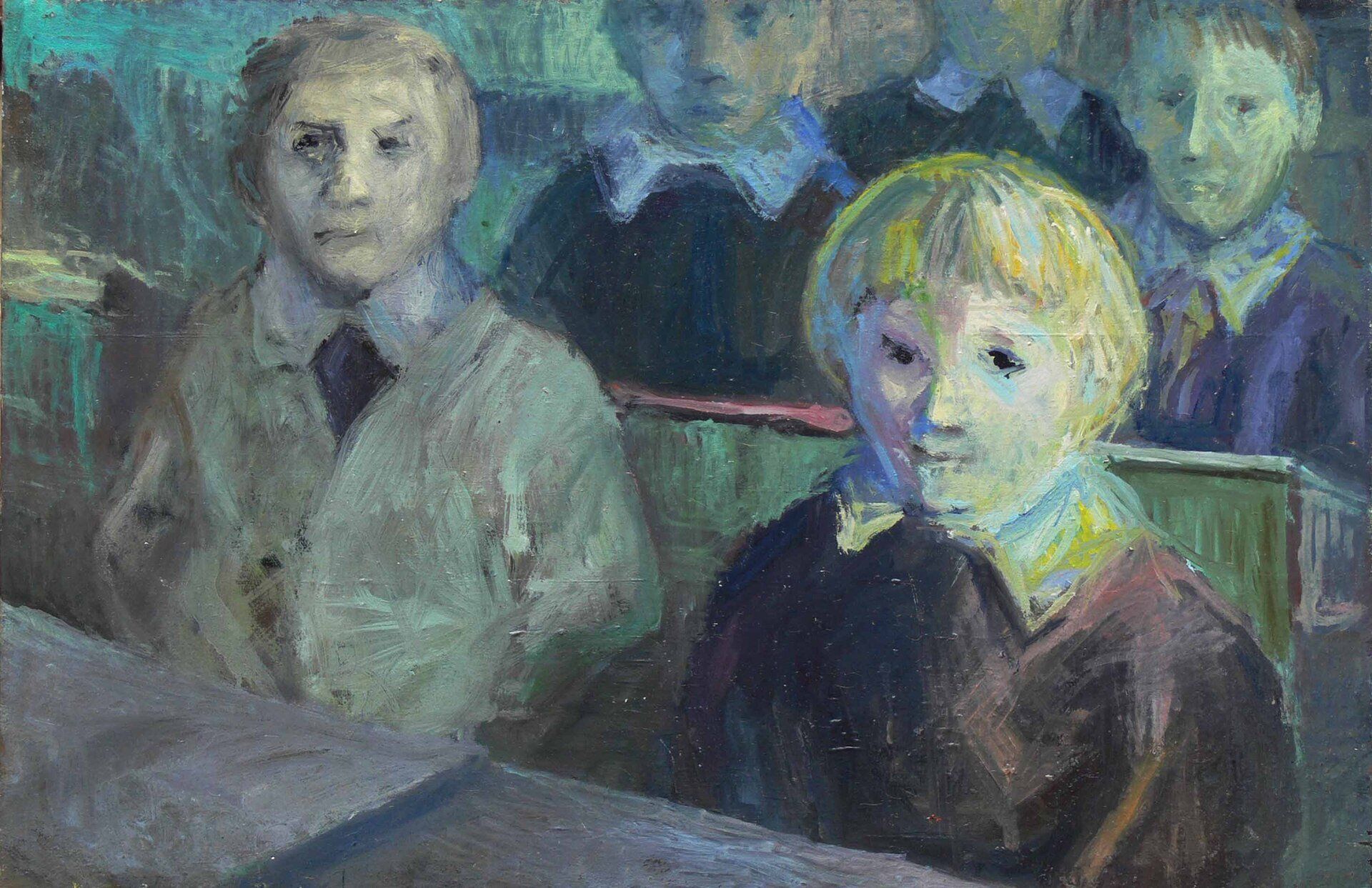 Archive figurative expression of a classroom by Mariusz Kaldowski
