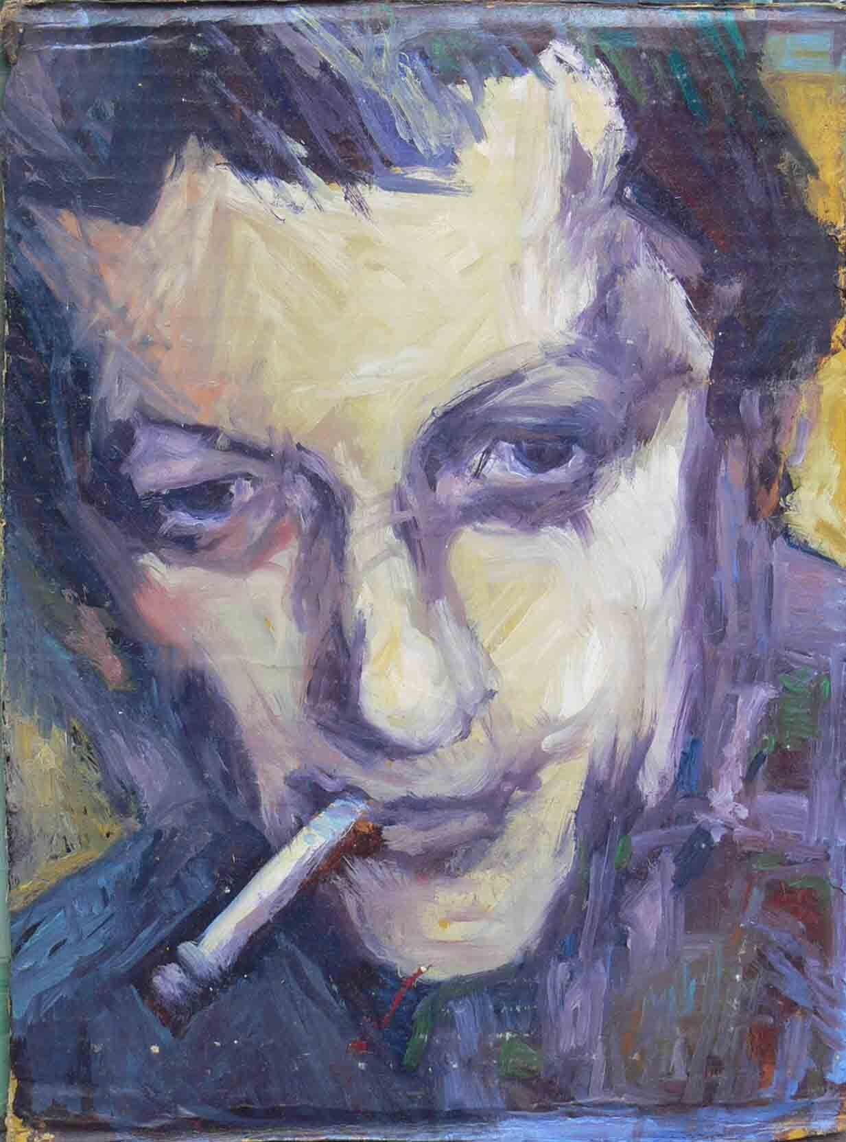 painting of a male