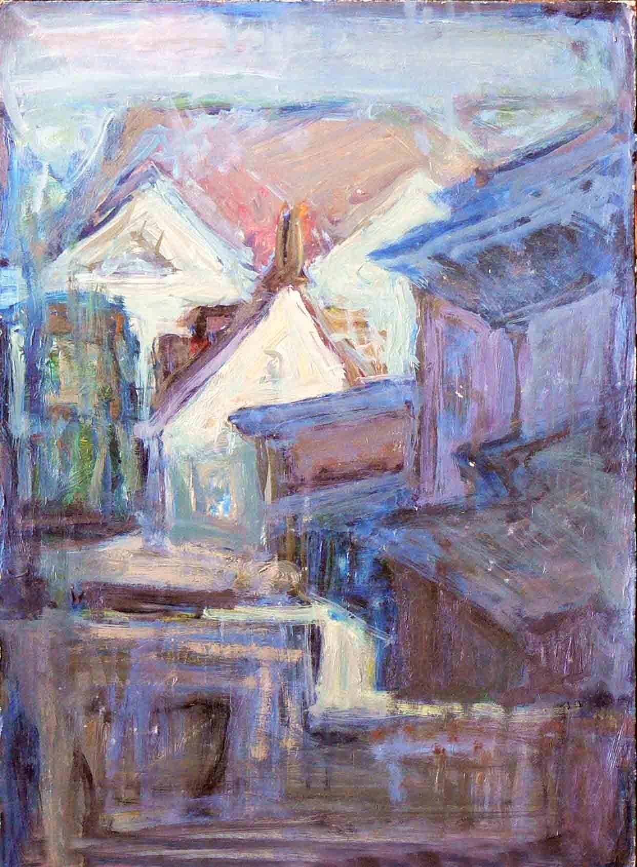 Archive cityscape of a small town by Mariusz Kaldowski