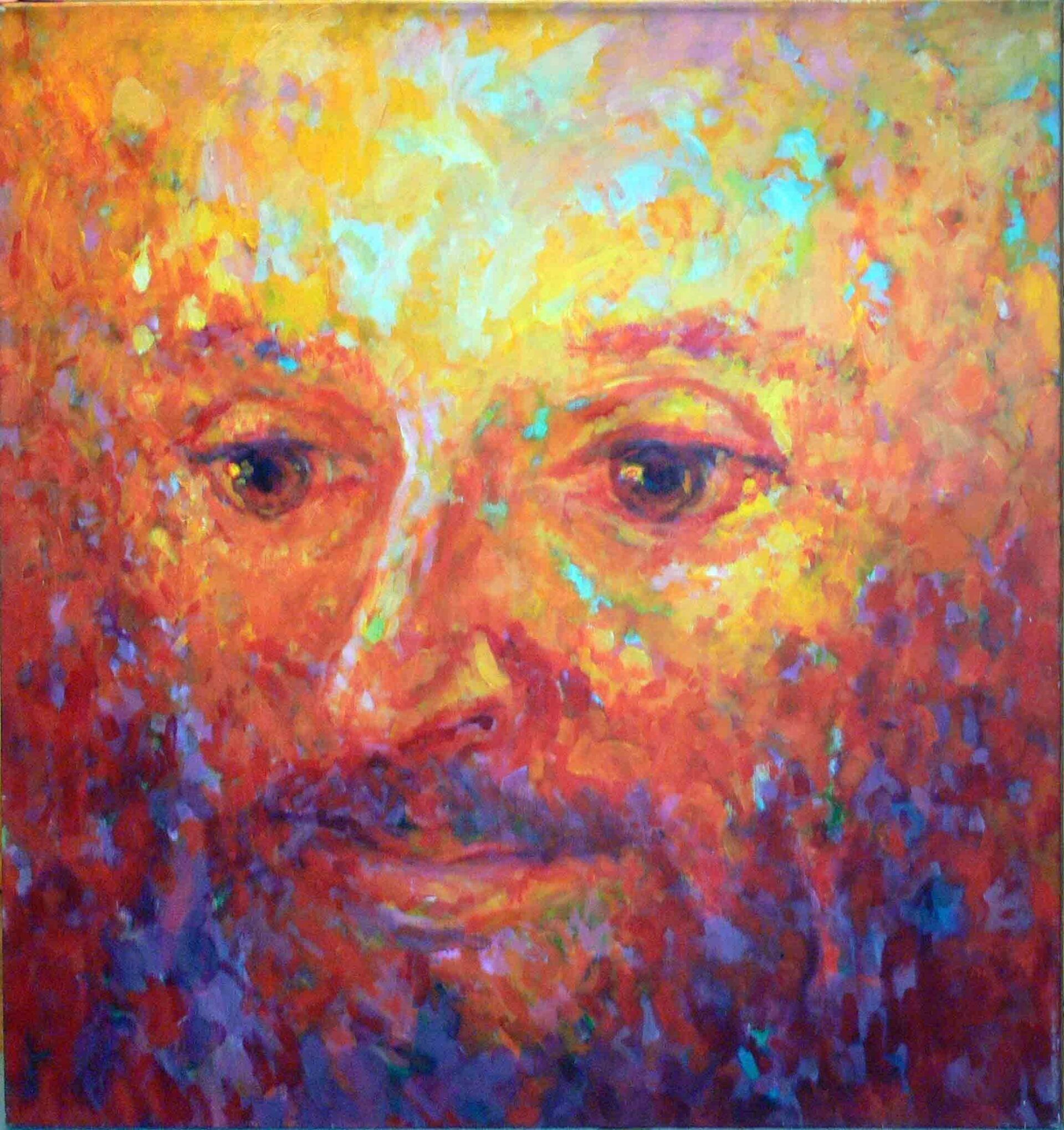 Portrait sketch of a male face by Mariusz Kaldowski