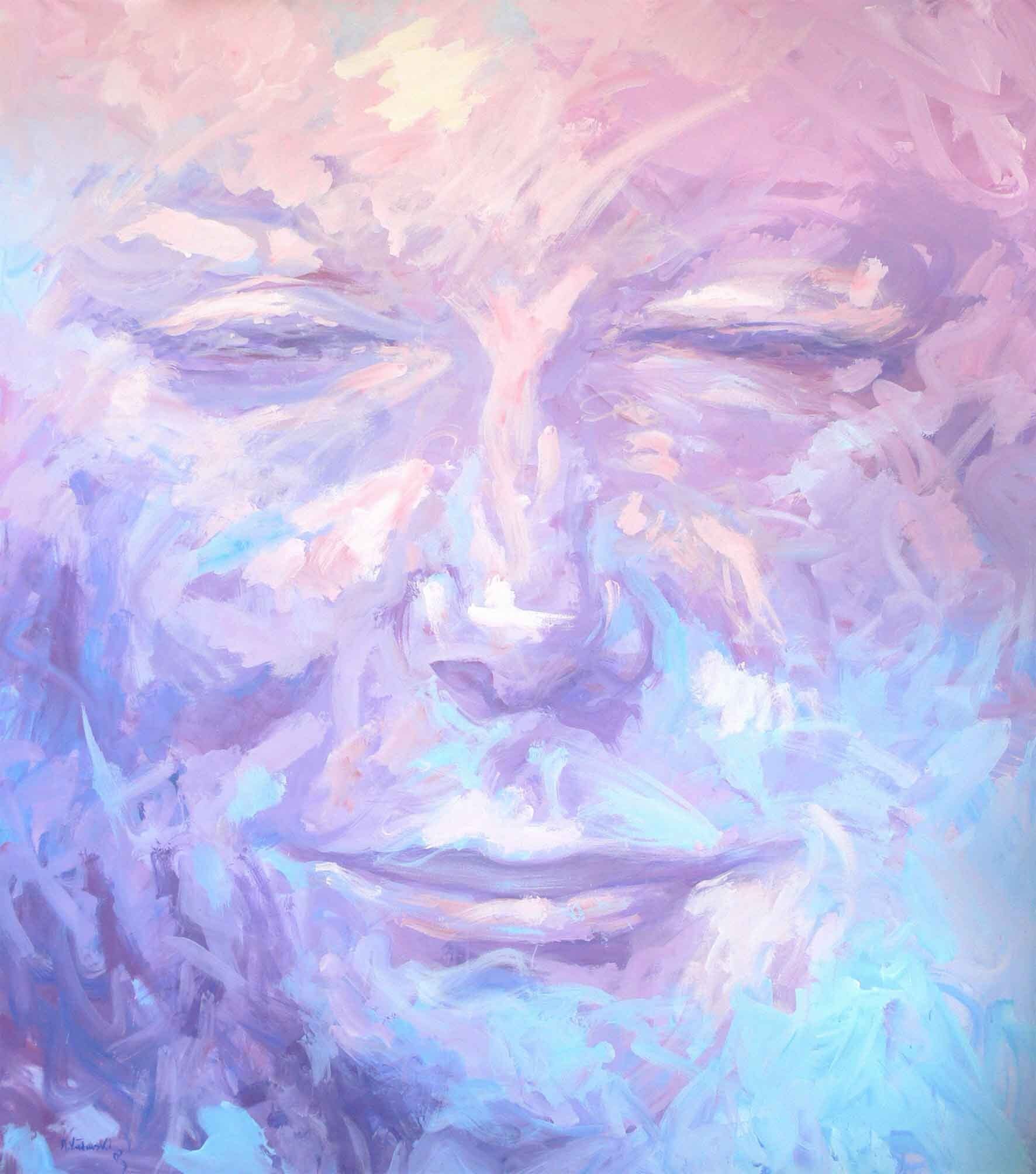 Contemporary artwork by Mariusz Kaldowski inspired by Astor Piazzolla — softer interpretation of Four Seasons - Winter.