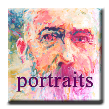 Mariusz Kaldowski portraits Mariusz Kaldowski portrait of Monet