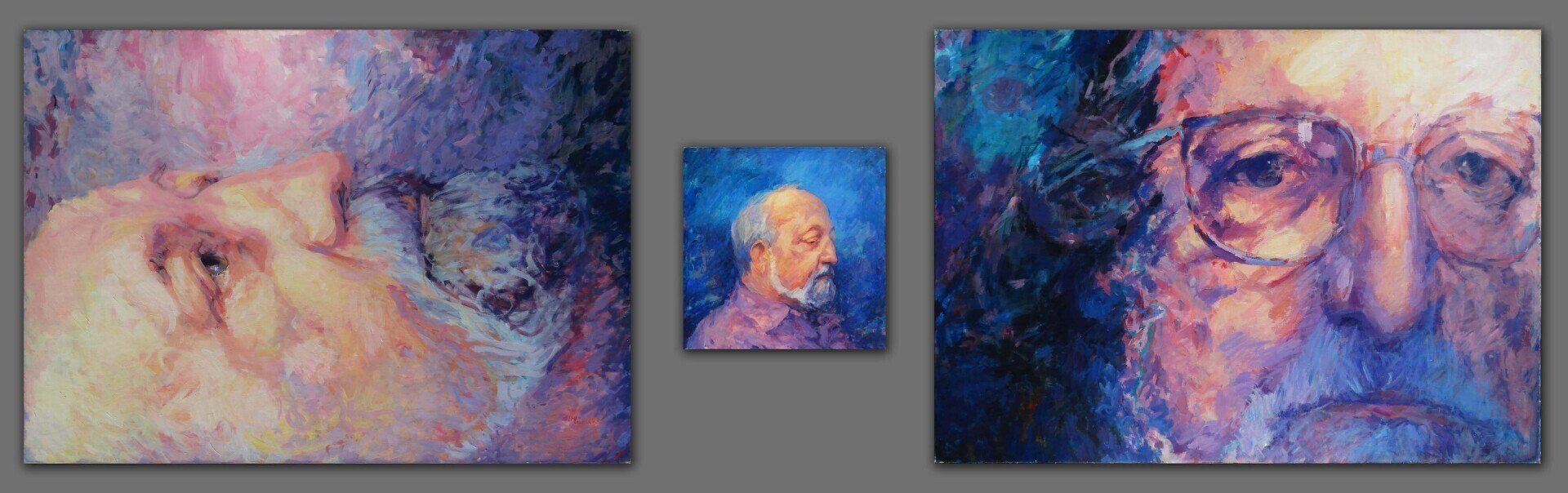 Triptych of Krzysztof Penderecki by Mariusz Kaldowski, inspired by his music