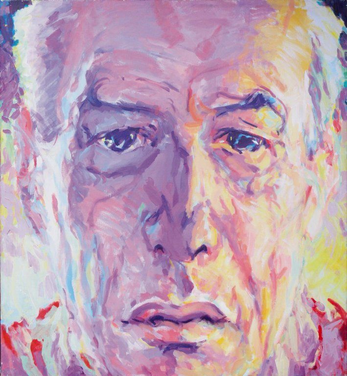 Portrait of Franciszek Starowiejski – Velis Passis by Mariusz Kaldowski
