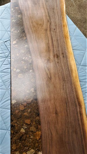 River rock bartop by ucwoods