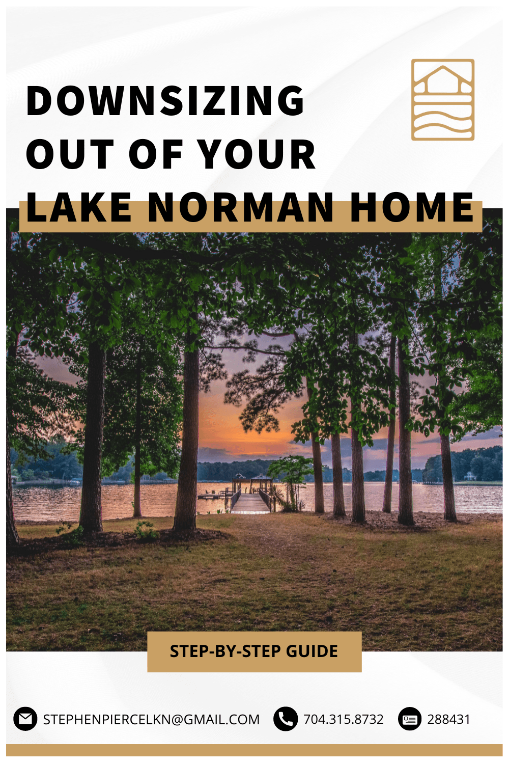 A step by step guide to downsizing out of your lake norman home.