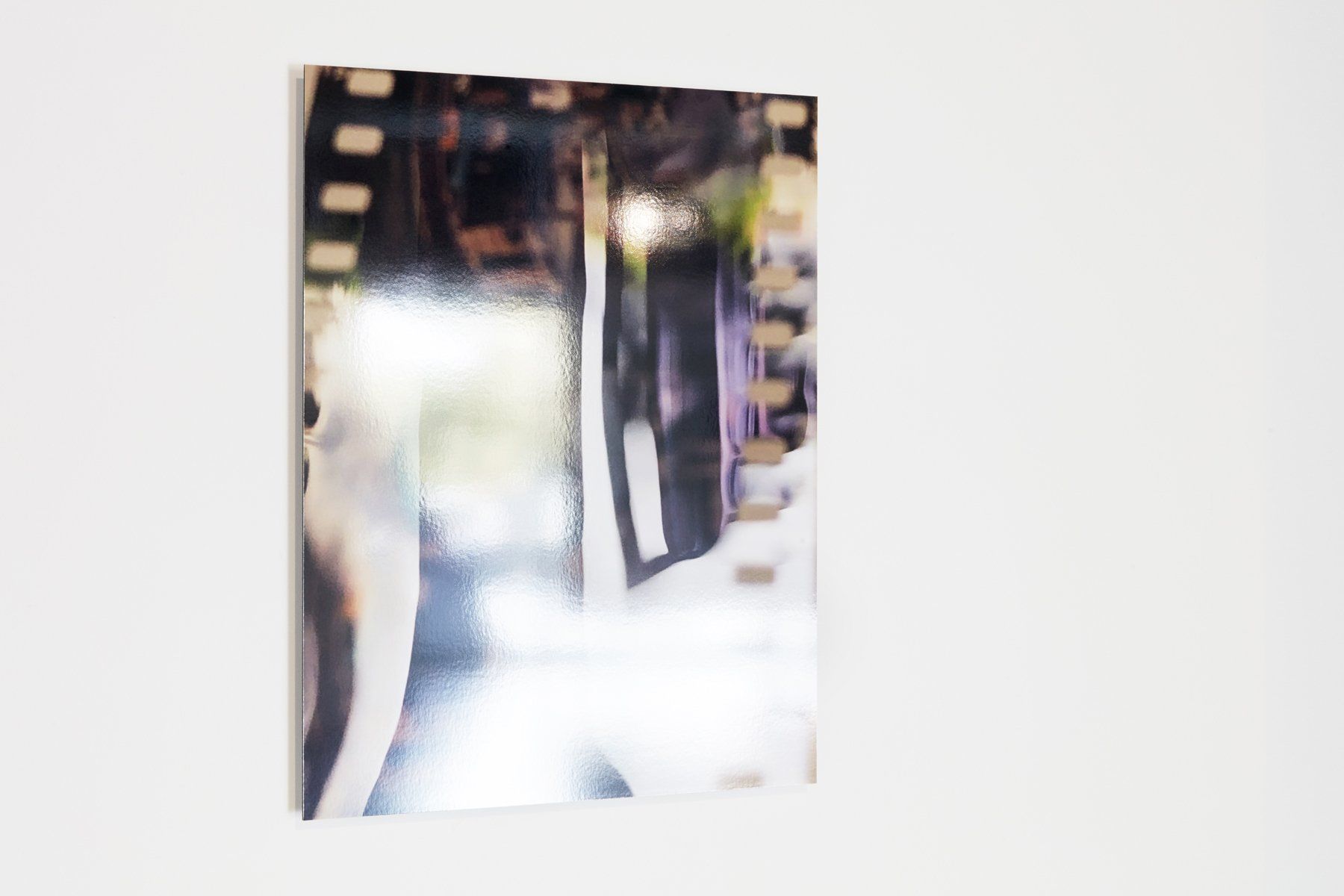  Lei Yue Mun, 1999. Kodak E100VS slide film, 135mm.  2020,  37.5x50cm, digital c-print. Installation view of Abridge at Verge Gallery. Courtesy Verge Gallery, photographed by Zan Wimberley. 