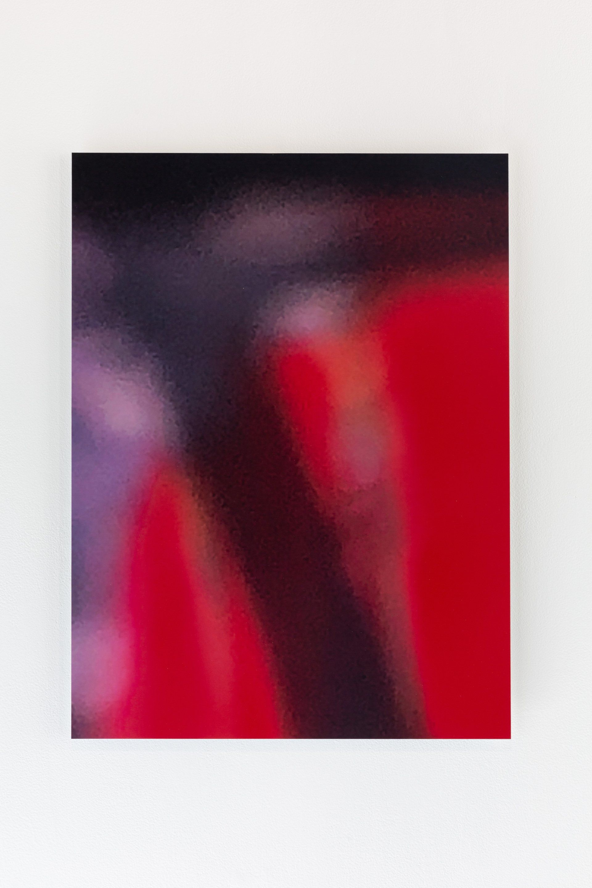  Grocery store, Tung Lo Wan Road, date unknown. Kodak E100VS slide film, 120mm. 2020. 80x60cm. Digital c-print. Installation view. Photograph by Jessica Maurer. 