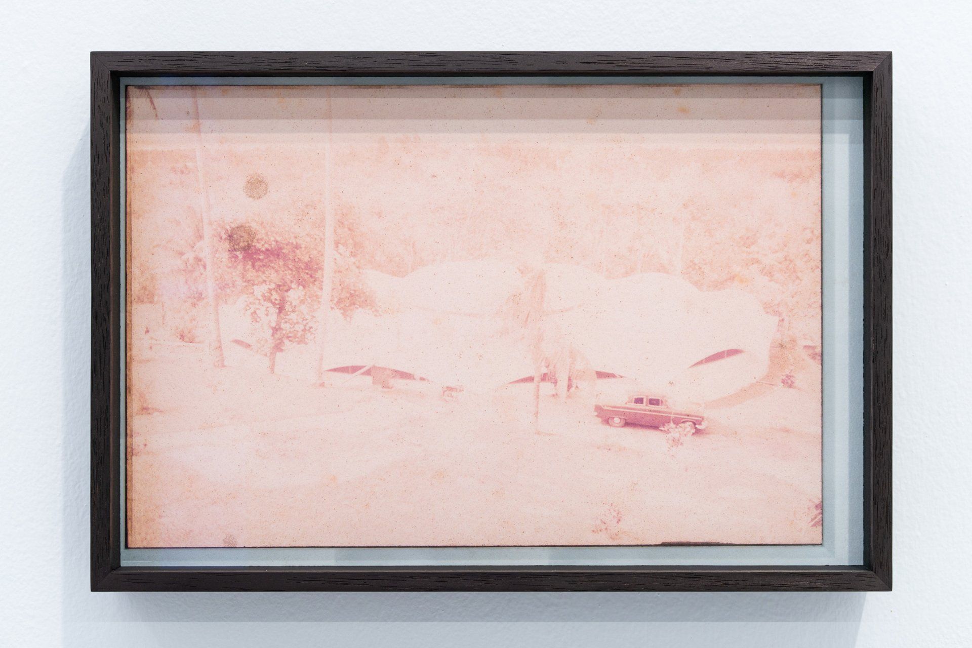 Untitled (car parked by building)(2022)