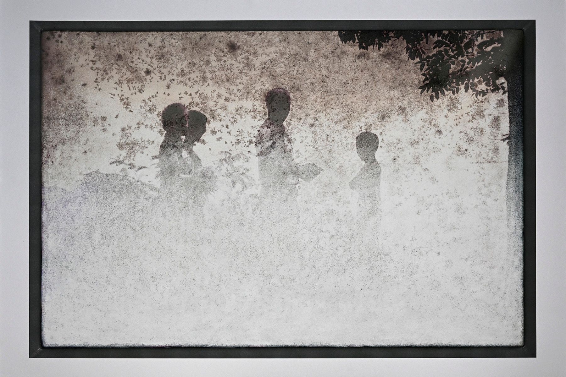 Sanded Penang, 120-400-600-1500 (2025). Hand-sanded archival pigment print. 66.66x100cm (39.37x26.25in )(image dimensions)