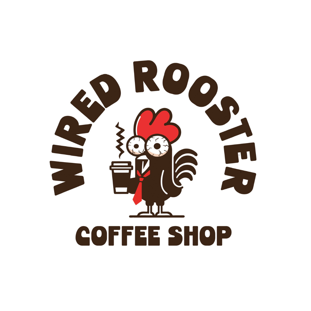 Wired Rooster Logo