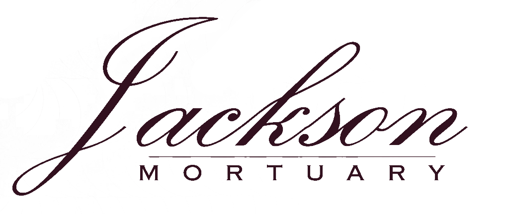 Logo for Jackson Mortuary featuring the word 