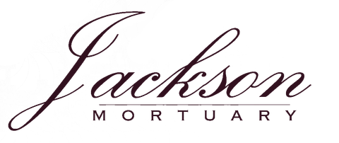 Logo for Jackson Mortuary featuring the word