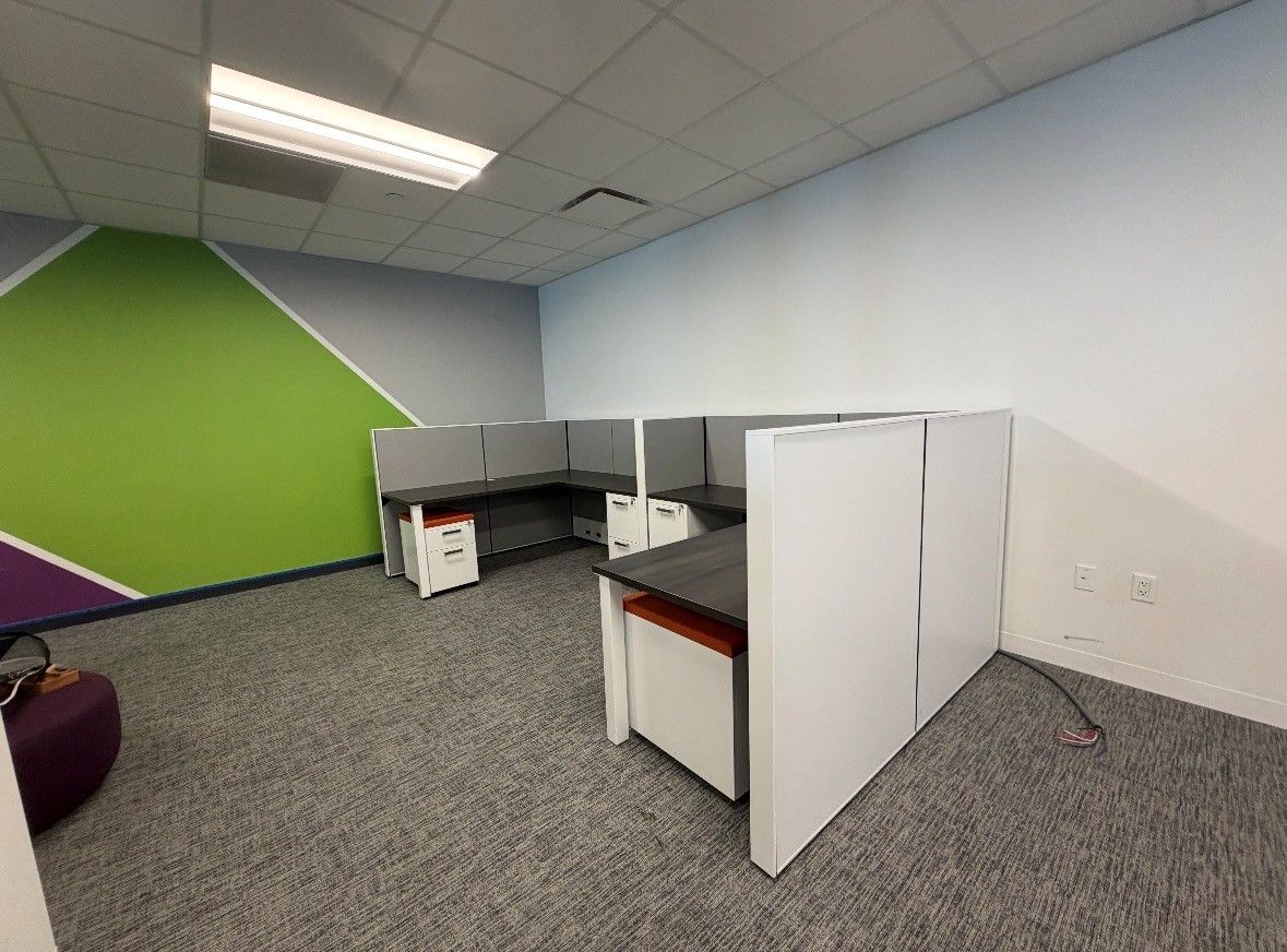 green office area