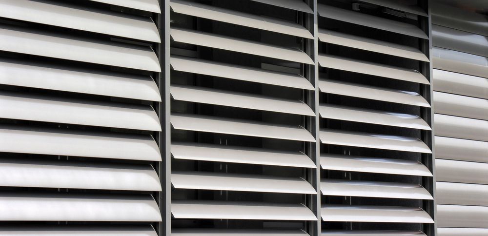 Closer Look Of An Aluminium Balcony Shutters
