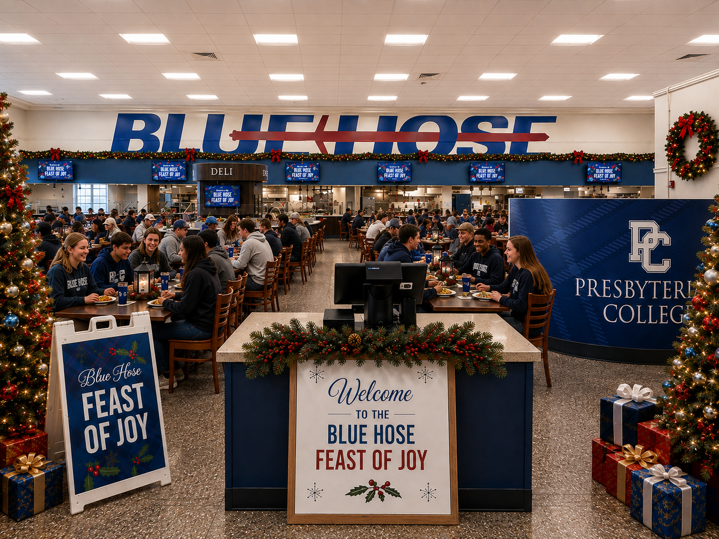 Blue Hose Feast of Joy