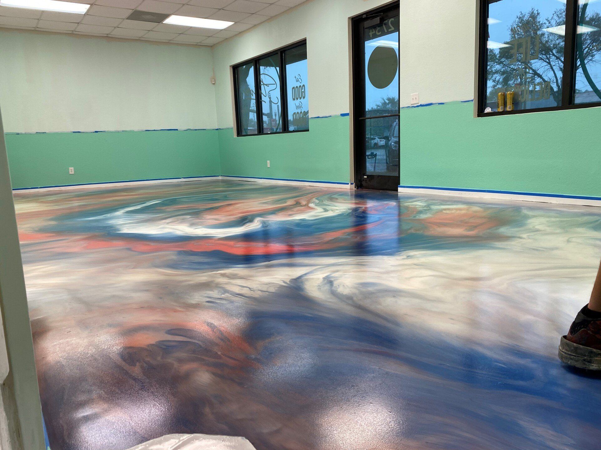 Epoxy Flooring in Commercial Space