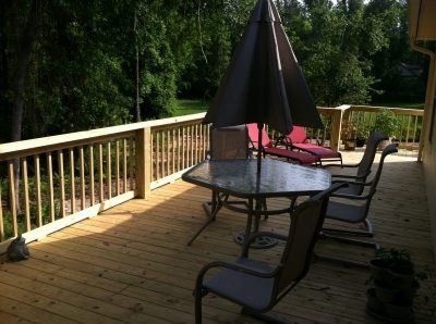 Deck With Chairs And Table — Orange Park, FL — Custom Quality Builders LLC