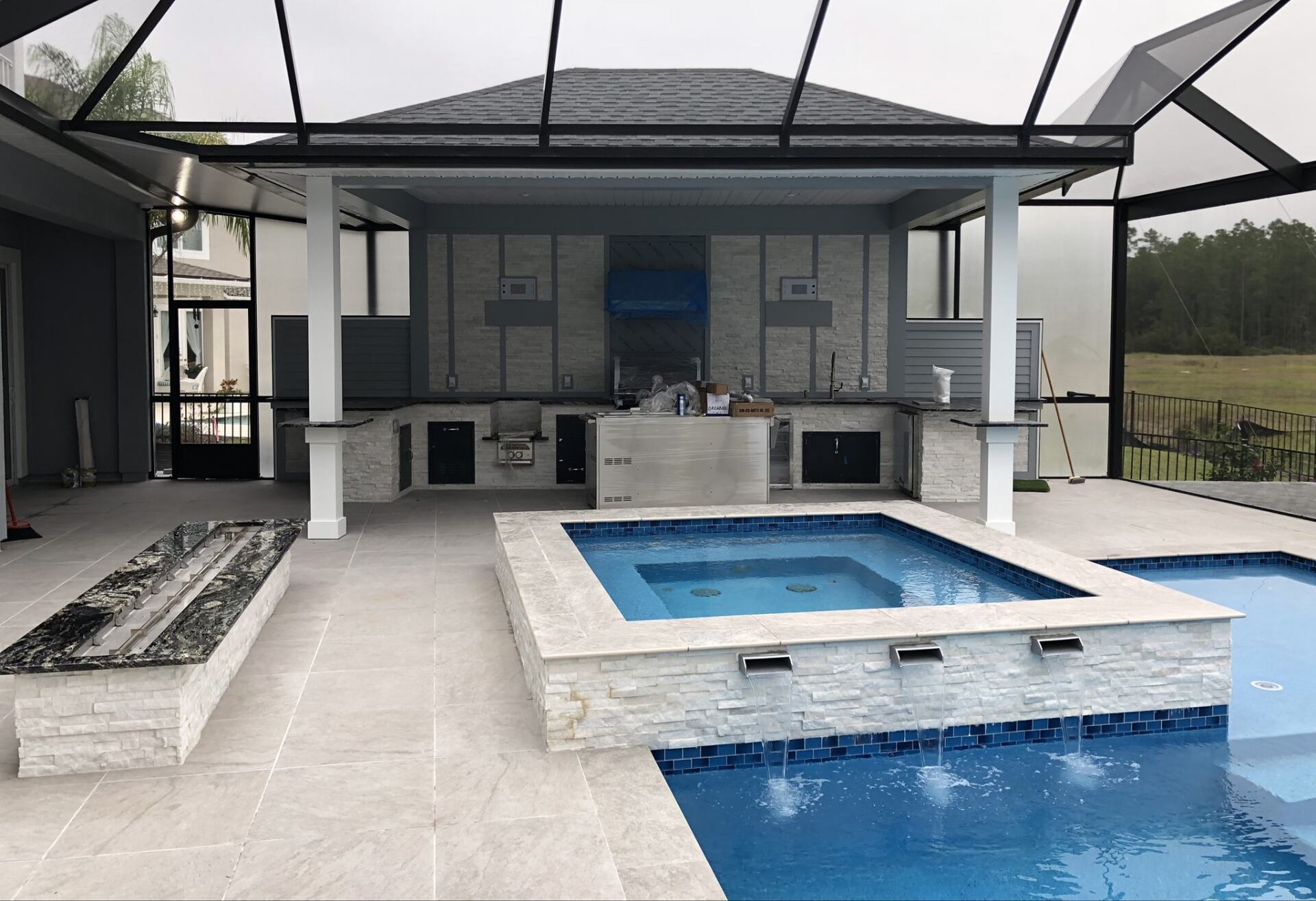 House With Pool — Orange Park, FL — Custom Quality Builders LLC