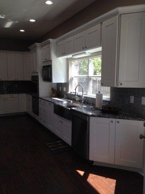 House Kitchen White Cabinets — Orange Park, FL — Custom Quality Builders LLC