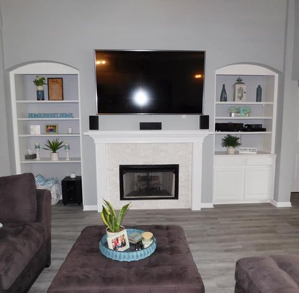 Remodeled Living Room — Orange Park, FL — Custom Quality Builders LLC Remodeled Living Room — Orange Park, FL — Custom Quality Builders LLC