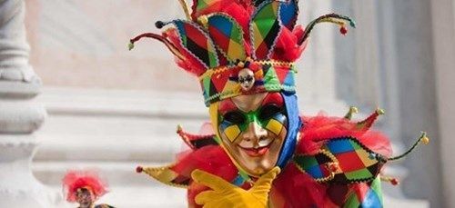 Colorful Carnival mask