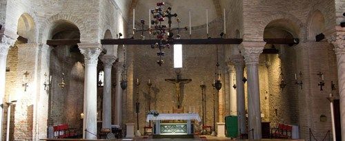 Interior of the Church of San Fosca.