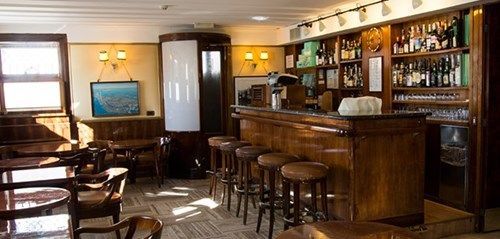 Traditional Venetian bar interior