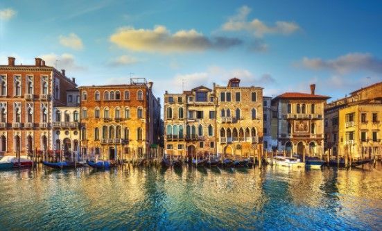 Historic palaces on Grand Canal