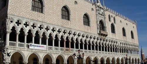 Doge's Palace, Columns, and San Marco Basin