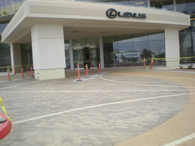 Claddagh Paving Corporation - a white building with the word Lexus on it