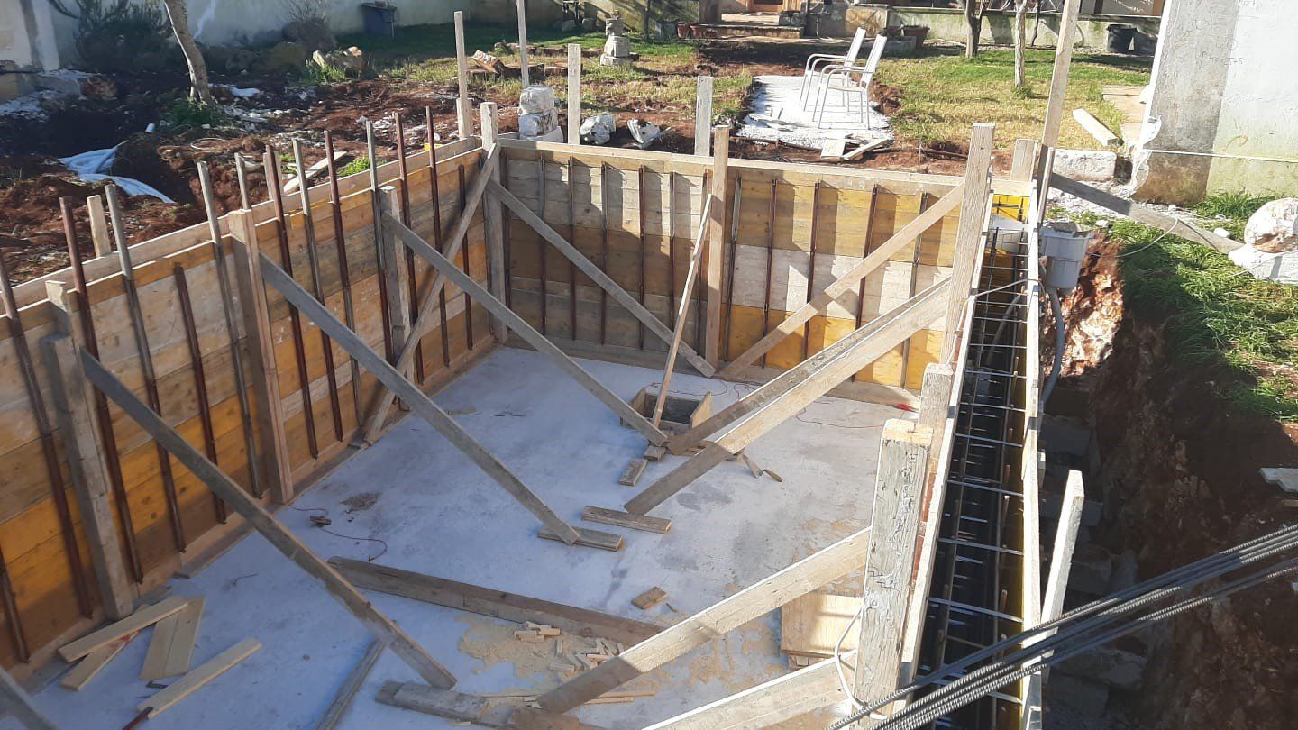 realizzazione piscina