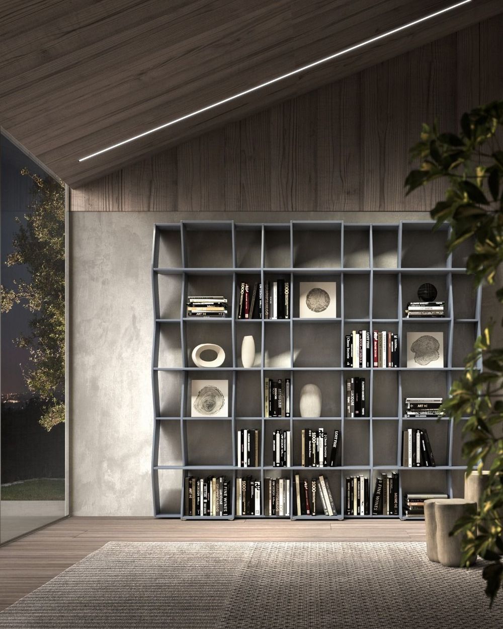 libreria zona living