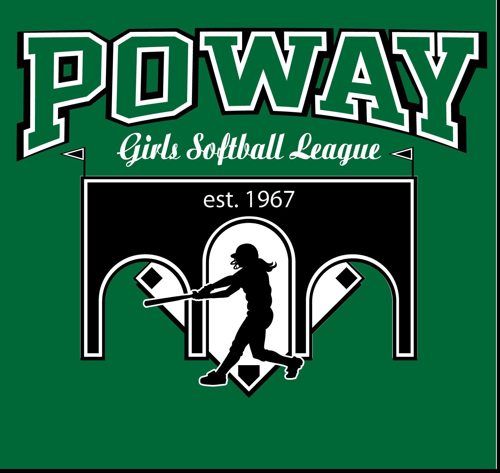 Poway Girls Softball League logo