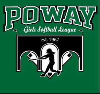 Poway Girls Softball League logo
