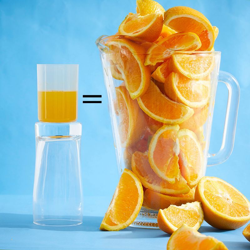 Visual representation of rapid nutrient absorption drink
