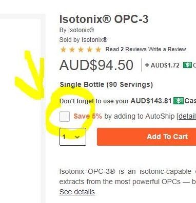 Online supplement purchase in Australia home setting