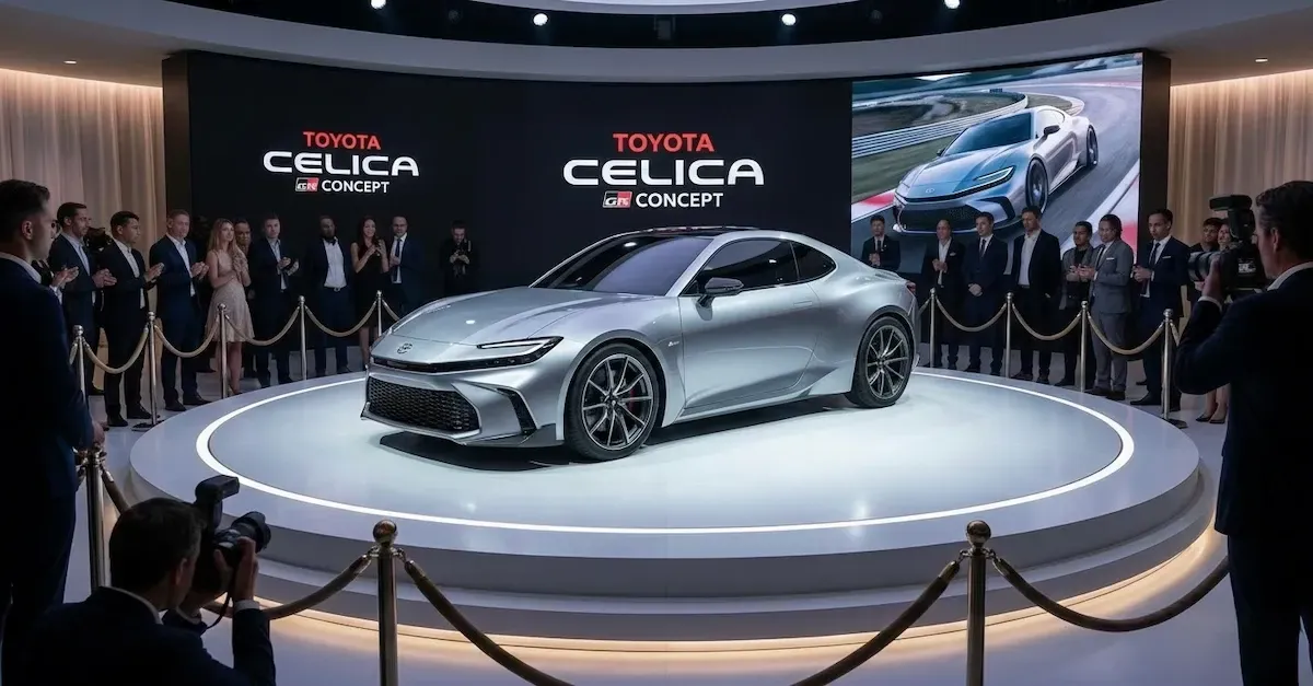 The new Toyota Celica conept