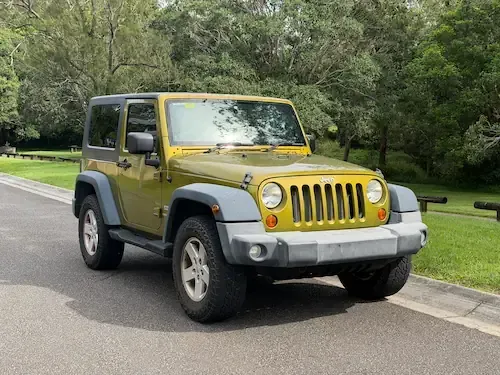 Jeep Wrangler recently purchased in Brisbane by Sell Any Car Fast